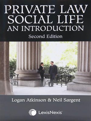 cover image of Private Law, Social Life - An Introduction